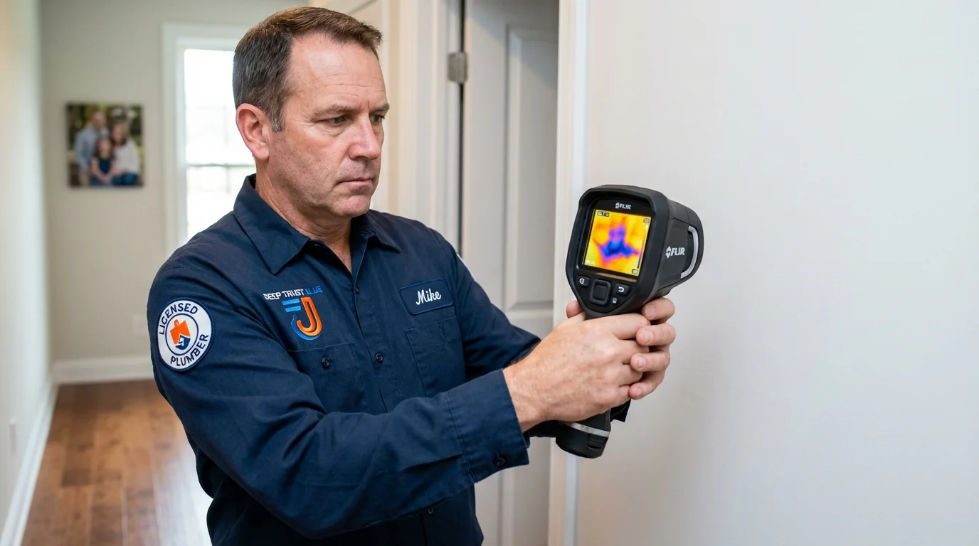 Thermal imaging leak detection by Johns Plumbing LLC in Mifflintown